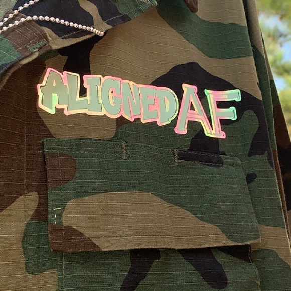 Aligned AF: Vintage Camo BDU Jacket 1-of-1 - Picture 5 of 9